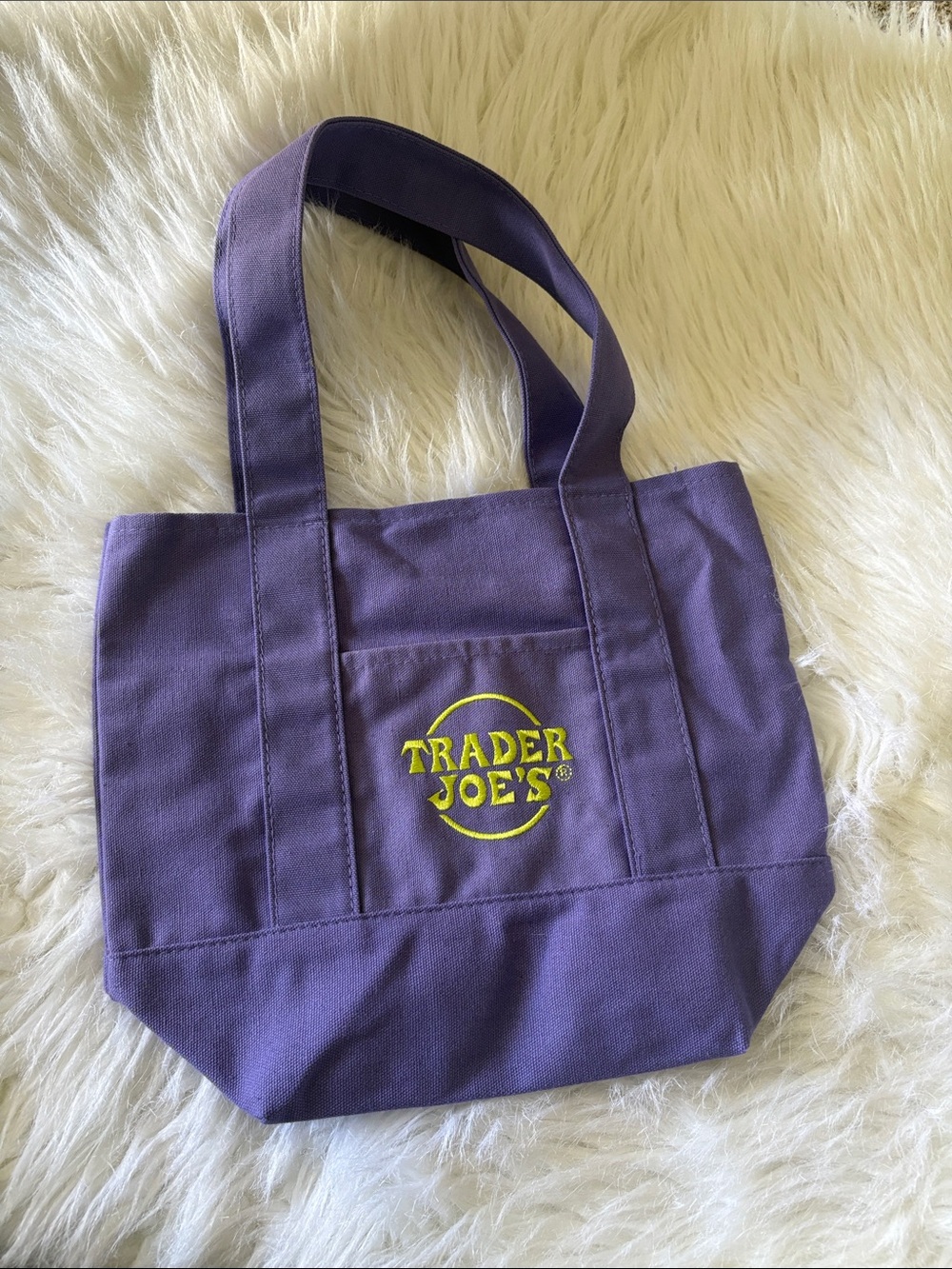Trader Joes Canvas Tote Bag-mini